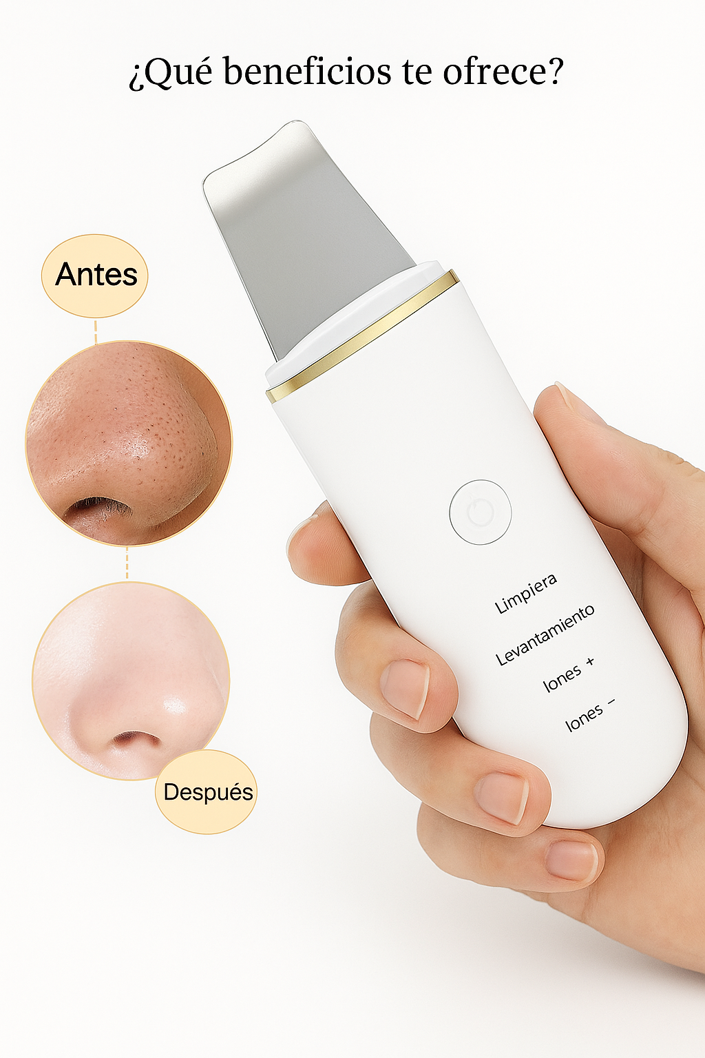 Limpiador Ultrasónico UltraGlow Skin Scrubber®